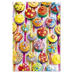 Educa (15549) - "Colourful Cupcakes" - 500 Teile Puzzle