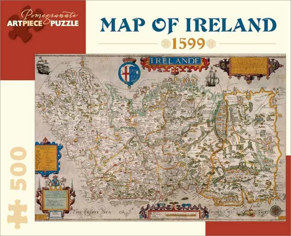 Pomegranate (AA828) - "Karte von Irland" - 500 Teile Puzzle