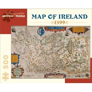Pomegranate (AA828) - "Karte von Irland" - 500 Teile Puzzle