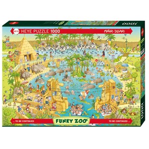Heye (29693) - Marino Degano: "Nil - Habitat" - 1000 Teile Puzzle