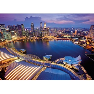 Ravensburger (19141) - "Singapore view" - 1000 Teile Puzzle