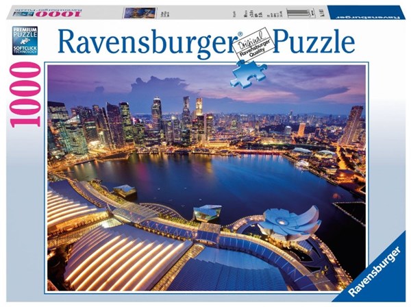 Ravensburger (19141) - "Singapore view" - 1000 Teile Puzzle