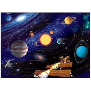 Ravensburger (14926) - "Das Sonnensystem" - 500 Teile Puzzle