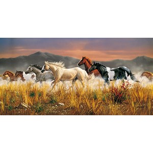 Clementoni (38006) - James Hautman: "Pferde Herde" - 13200 Teile Puzzle