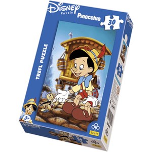 Trefl (18055) - "Pinocchio and his Friends" - 30 Teile Puzzle