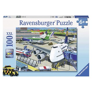 Ravensburger (10763) - "Flughafen" - 100 Teile Puzzle