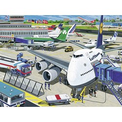 Ravensburger (10763) - "Flughafen" - 100 Teile Puzzle