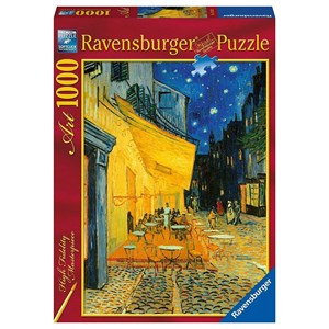 Ravensburger (15373) - Vincent van Gogh: "Café-Terasse am Abend" - 1000 Teile Puzzle