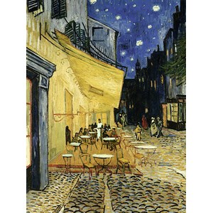 Ravensburger (15373) - Vincent van Gogh: "Café-Terasse am Abend" - 1000 Teile Puzzle
