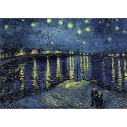 Ravensburger (15614) - Vincent van Gogh: "Sternennacht" - 1000 Teile Puzzle