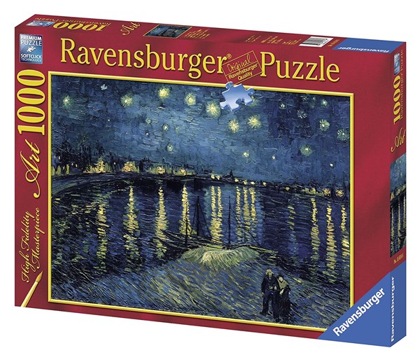 Ravensburger (15614) - Vincent van Gogh: "Sternennacht" - 1000 Teile Puzzle