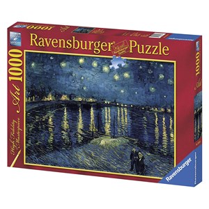 Ravensburger (15614) - Vincent van Gogh: "Sternennacht" - 1000 Teile Puzzle