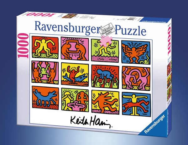 Ravensburger (15615) - Keith Haring: "Retrospect" - 1000 Teile Puzzle