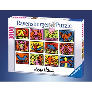 Ravensburger (15615) - Keith Haring: "Retrospect" - 1000 Teile Puzzle