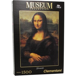 Clementoni (31974) - Leonardo Da Vinci: "Mona Lisa" - 1500 Teile Puzzle