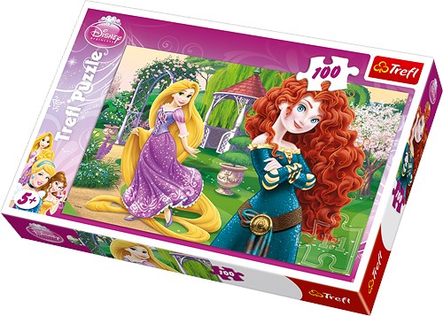 Trefl (16199) - "Princesses" - 100 Teile Puzzle