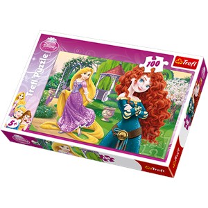 Trefl (16199) - "Princesses" - 100 Teile Puzzle