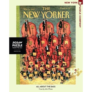 New York Puzzle Co (NPZNY1718) - "Wir brauchen Bass" - 500 Teile Puzzle