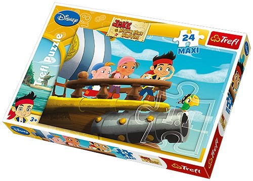 Trefl (14200) - "Jake and the Neverland Pirates" - 24 Teile Puzzle