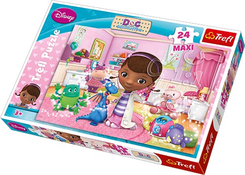 Trefl (14199) - "Doc McStuffins" - 24 Teile Puzzle