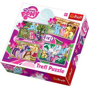Trefl (34153) - "My little Pony im Park" - 35 48 54 70 Teile Puzzle