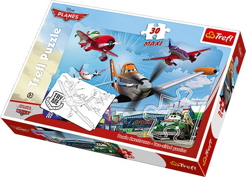 Trefl (14406) - "Planes" - 30 Teile Puzzle