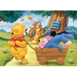 Trefl (90304) - "Winnie the Pooh" - 30 40 60 Teile Puzzle