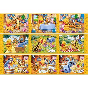 Trefl (90304) - "Winnie the Pooh" - 30 40 60 Teile Puzzle