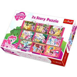 Trefl (90307) - "My Little Pony" - 30 40 60 Teile Puzzle