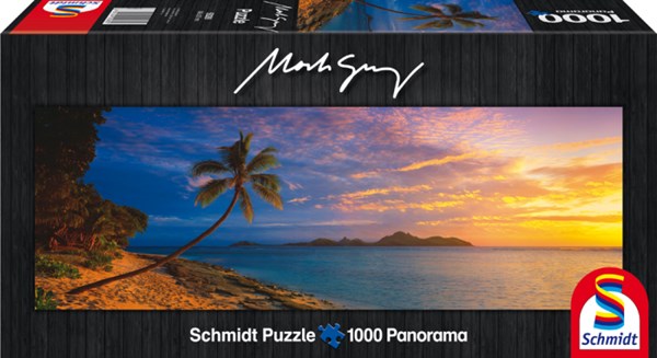 Schmidt Spiele (59288) - Mark Gray: "Tokoriki Island Sunset - Mamanuca Islands, Fiji" - 1000 Teile Puzzle