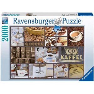 Ravensburger (16611) - "Coffee-Break" - 2000 Teile Puzzle