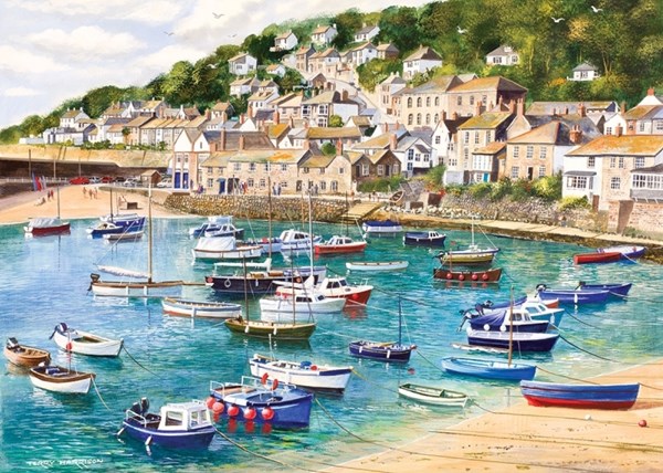 Gibsons (G6127) - "Der Hafen von Mousehole" - 1000 Teile Puzzle