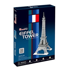 Cubic Fun (C705H) - "Eiffel Tower" - 33 Teile Puzzle