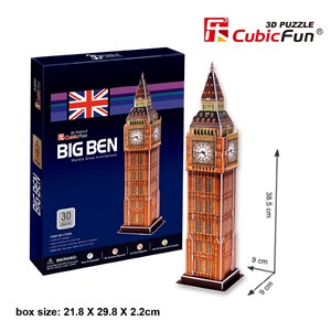 Cubic Fun (C703H) - "Big Ben" - 30 Teile Puzzle