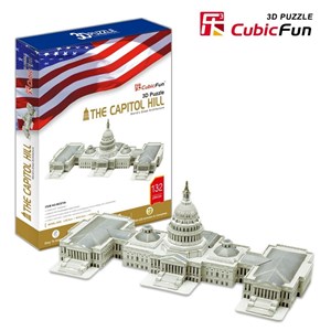 Cubic Fun (MC074H) - "Capitol" - 132 Teile Puzzle