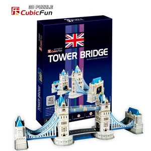 Cubic Fun (C702H) - "London, Tower Bridge" - 41 Teile Puzzle