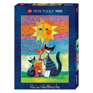 Heye (29158) - Rosina Wachtmeister: "Sun" - 1000 Teile Puzzle