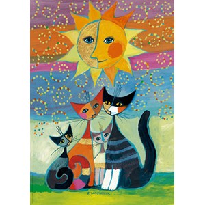 Heye (29158) - Rosina Wachtmeister: "Sun" - 1000 Teile Puzzle