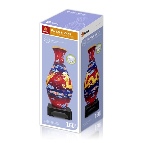 Pintoo (S1002) - "Drache und Phönix" - 160 Teile Puzzle