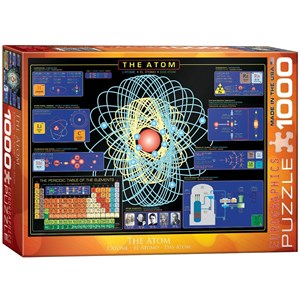 Eurographics (6000-1002) - "Das Atom" - 1000 Teile Puzzle