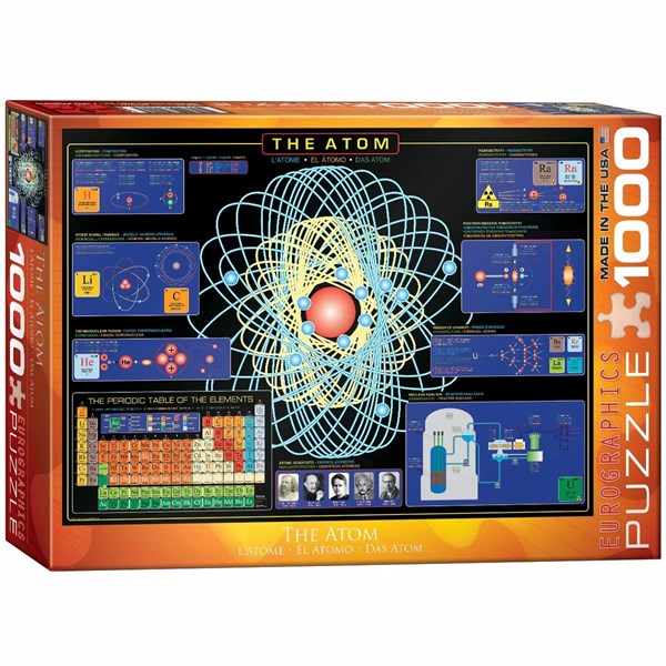 Eurographics (6000-1002) - "Das Atom" - 1000 Teile Puzzle