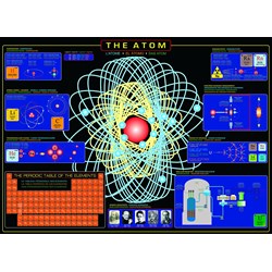 Eurographics (6000-1002) - "Das Atom" - 1000 Teile Puzzle