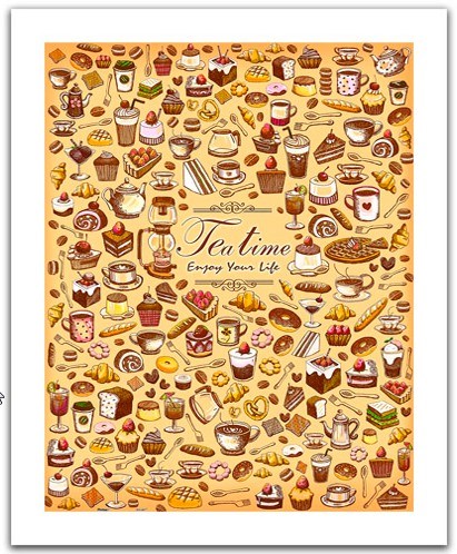 Pintoo (H1471) - "Teezeit" - 500 Teile Puzzle