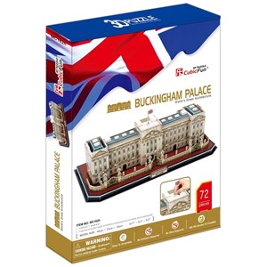 Cubic Fun (MC162H) - "London, Buckingham Palace" - 72 Teile Puzzle