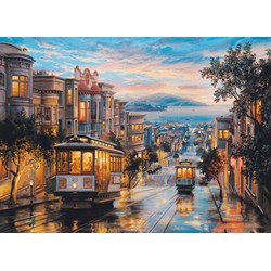 Eurographics (6000-0957) - Eugene Lushpin: "Kabelbahn Paradies" - 1000 Teile Puzzle