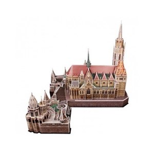 Cubic Fun (MC128H) - "Hungary, Matthias Church" - 176 Teile Puzzle