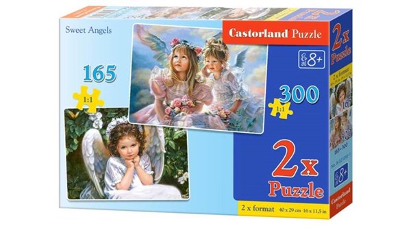 Castorland (B-021093) - "Süße Engel" - 165 300 Teile Puzzle