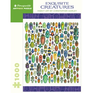 Pomegranate (AA286) - Christopher Marley: "Exquisite Creatures" - 1000 Teile Puzzle