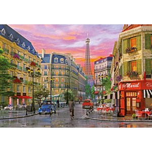 Educa (16022) - Dominic Davison: "Straße in Paris" - 5000 Teile Puzzle