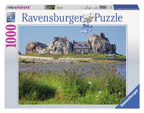 Ravensburger (19147) - "Brittany House" - 1000 Teile Puzzle